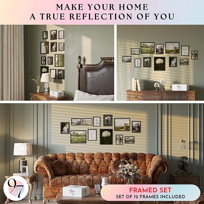 97 Decor Vintage FRAMED Wall Art - Image 4