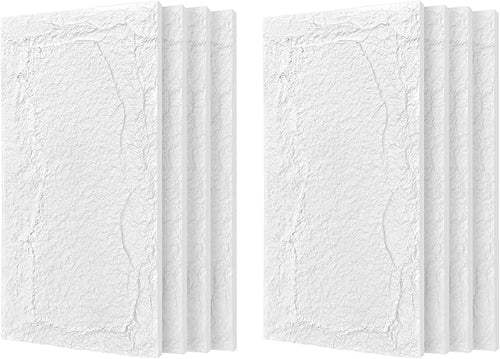 3D Faux Stone Wall Panels, Lightweight & Waterproof Accent Marble Stone Skin by Gahowlen