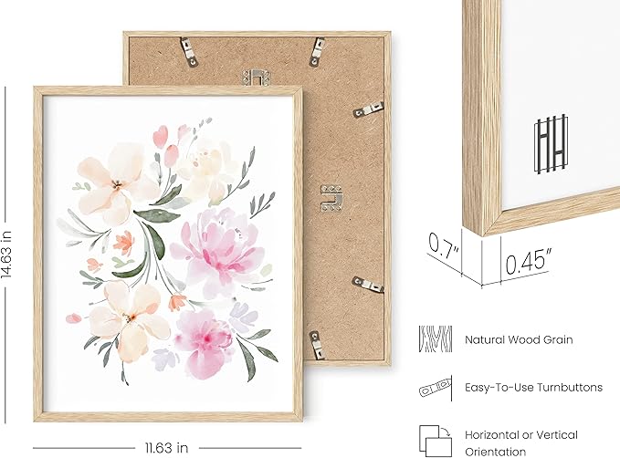 HAUS AND HUES Flower Wall Decor - Image 3