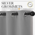 NICETOWN Thermal Insulated Grommet Blackout Curtains, Kids Window Drape Panel - Image 3