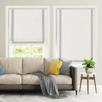 DEJAVU Roman Shades with Ribbon Border - Image 2