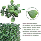 ODTORY Artificial Boxwood Roll Panels:40 X 120 in UV-Anti More Dense Greenery - Image 4
