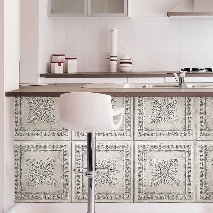 NuWallpaper NU2495 Reclaimed Tin Peel & Stick Wallpaper - Image 4