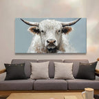 Suconvng Highland Cow Wall Art For Living Room Animal Canvas Art Wall Decor - Image 4