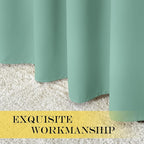NICETOWN Blackout Curtains for Sliding Glass Door Room Divider Noise Reduce - Image 6