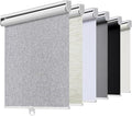 Customize Cordless Roller Shades Blackout Blinds by AOSKY
