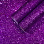 CHIHUT Dark Purple Glitter Wallpaper Stick and Peel by CHIHUT