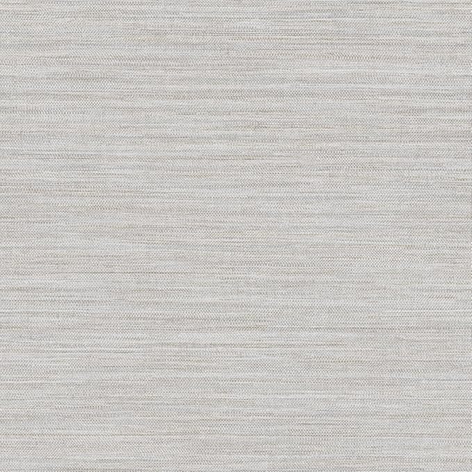 Tempaper Textured Pewter Grey Horizontal Faux Grasscloth Removable Peel and by TempaperCo
