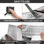 Peel and Stick Wallpaper Borders, Waterproof Self-Adhesive PVC Foam Wall Base - Image 7