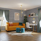 WADILE Grasscloth Peel and Stick Wallpaper 15.7in x 196.8in, Textured Contact - Image 6