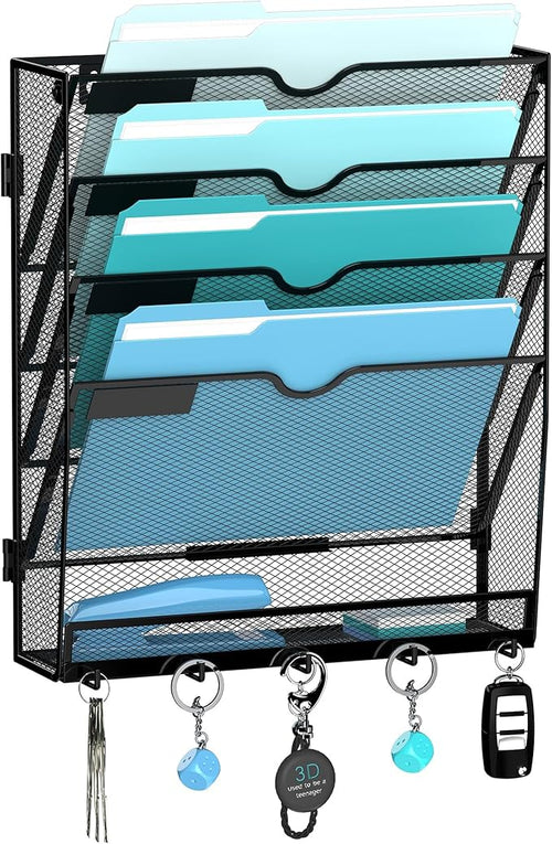 5 Tier Wall File Organizer by JMHUD
