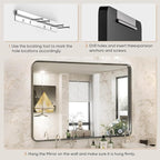 Sweetcrispy 24x36 Inch Black Bathroom Mirrors - Image 6