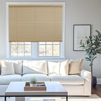CHICOLOGY Mini Blinds for Indoor Windows – 30"W x 48"H, Cappuccino Horizontal by CHICOLOGY