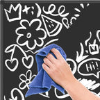 Lockways Magnetic Chalkboard 36 x 24 Inches, Aluminum Frame Large Blackboard - Image 5