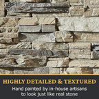 AZ Faux High-Density Polyurethane Faux Stone Flush Inside Corner - Image 6