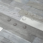 AULIGET 20 Sheets Peel and Stick Backsplash, Distressed Wood Look PVC Wall - Image 3