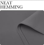 NICETOWN Grey Window Curtains for Bedroom - Image 9