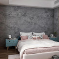 3yecao 31"×157" Extra Thicker Light Blue Grey Black Concrete Wallpaper Peel and by 3YECAO