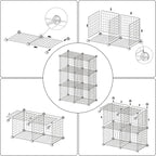 C&AHOME Wire Cube Storage, 6 - Image 9