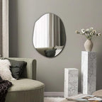 Delma Irregular Wall Mirror, Frameless Decorative Mirror - Image 7