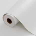 Grasscloth White Peel and Stick Wallpaper 20.8"x394" Thick Slight Embossed by HyunHome