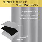 NICETOWN Blackout Short Curtain 45 inches Long - Image 2