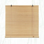 Glimer Bamboo Blinds for Interior Windows, Natural Roll Up Bamboo Shades for by Glimer