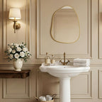 PERFNIQUE Irregular Wall Mirror Asymmetrical Mirror, Decorative Modern Wall - Image 5