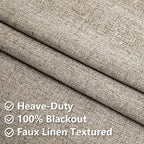 IGEMAEVE 100% Blackout Curtains - Image 2
