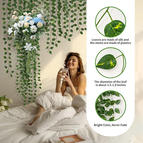 36 Pack 258Ft Fake Plants Artificial Vines - Image 2