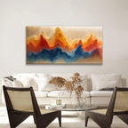 Suconvng Abstract Wall Art For Living Room Maximalist Canvas Wall Art Decor - Image 3