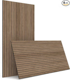 4-Piece Wood Slat Wall Panel for Interior Wall Decor Noise Cancelling 47.2" x by premiumqualitypeelandsticktile