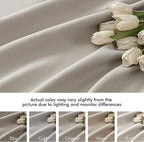 MIULEE Natural Back Tab Blackout Curtains 72 Inches Long 2 Panels Set - Image 8