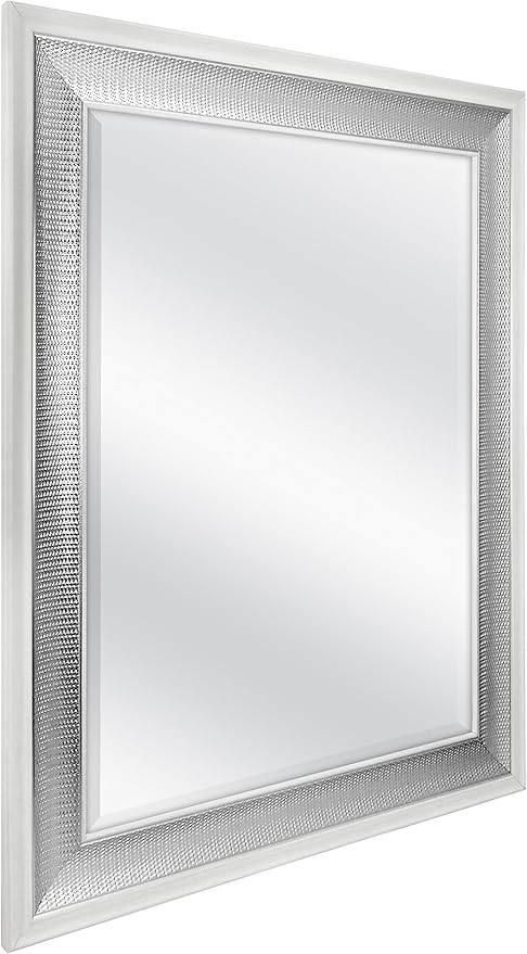MCS 28.5x34.5 Large Wall Mirror, Vertical & Horizontal Wall Hanging Mirror - Image 2