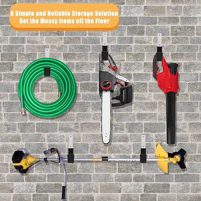 Heavy Duty Utility Hooks for Storage Wall Mount, Garage Wall Hooks for Hose - Image 5