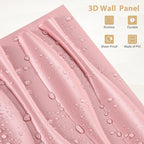 Heikki 30 Pack 3D Wall Panel for Interior Wall Décor, PVC Flower Textured Wall - Image 2