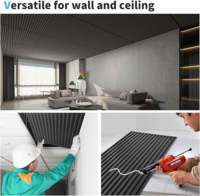 Art3d 6-Pack Slat Design 3D Wall Panels - Image 5