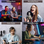36 Pack Hexagon Acoustic Panels, TONOR 12"x 10"x 0.4" High Density Sound Proof - Image 6