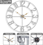 Sorbus Large Wall Clock for Living Room Decor - Image 4