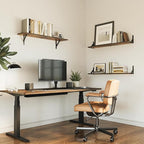 WOPITUES Floating Shelves for Wall 40″W x 8″D, Long Wall Mounted Shelves Set of - Image 4