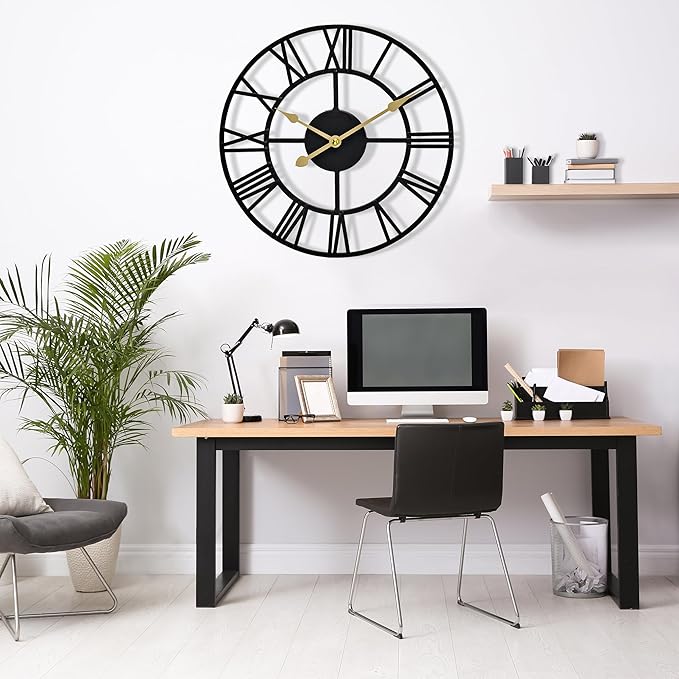 Sorbus Large Wall Clock for Living Room Decor - Image 5