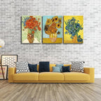Wieco Art Large 3 Panels Canvas Prints of Vincent Van Gogh Paintings - Image 2