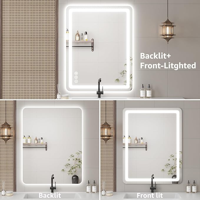 28" x 36" Led Bathroom Mirror - Image 7