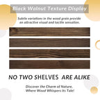 72 Inch Floating Shelves Set of 2, 8-in Deep High End Real Solid Wood Floating - Image 8