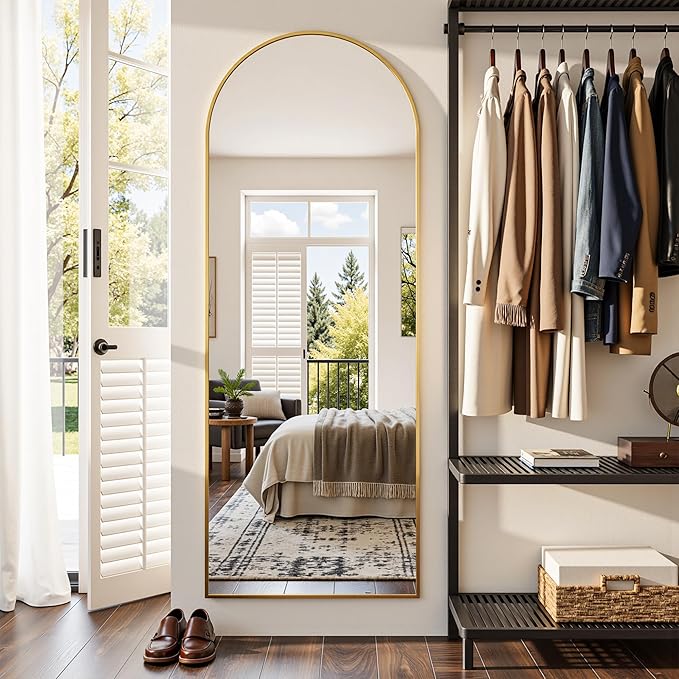 Full Length Mirror, Oversized Floor Mirrors, Leaning Free Standing Mirrors - Image 2