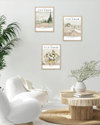 HesenDot Unframed Vintage Van Gogh Exhibition Posters Set of 3, French Country - Image 6