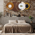 32x16 inch Large Modern Mid-Century Wall Clock - Image 4
