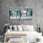 Extra Large Christian Wall Decor Scripture Wall Art Give It to God and Go to - Image 5