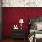 Wallercity Soft Red Velvet Felt Drawer Liner Self Adhesive Retro Velvet - Image 2