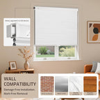Grandekor No Tools No Drill Cordless Cellular Shades, UV Protection Privacy No - Image 8